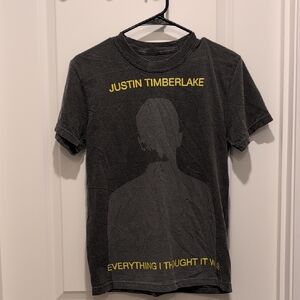 Justin Timberlake Forget Tomorrow World Tour Shirt
